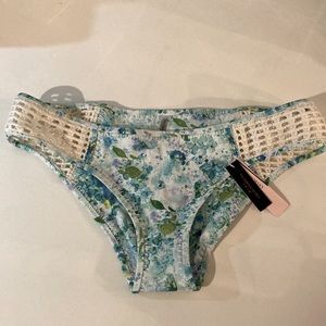 Flower and crochet Swim Bottom